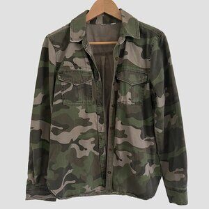 Camo Button Down Shirt